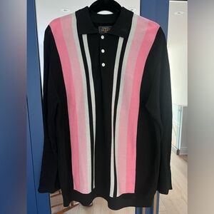 BEAMS PLUS collared sweater polo